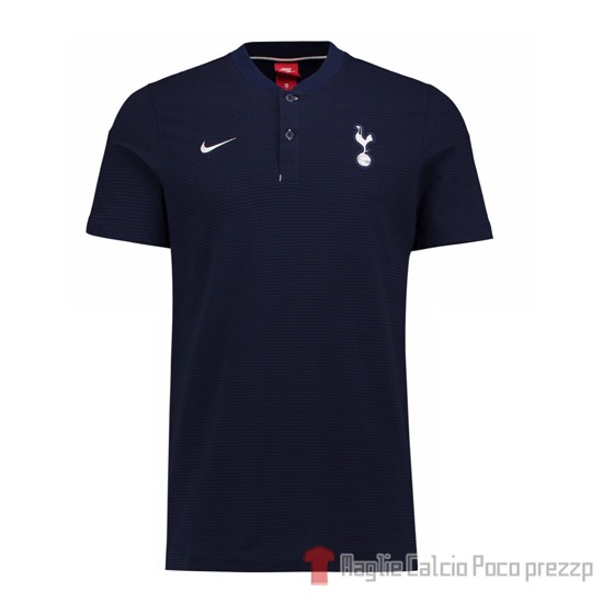 Maglia Polo del Tottenham Hotspur 2017/2018 blu - Clicca l'immagine per chiudere